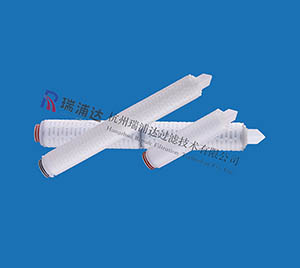 疏水性聚四氟乙烯折叠滤芯（RFPT）系列